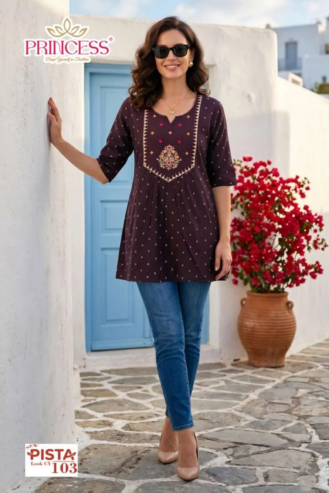 Girl's Top Tunic Wholesale Online Dnp Pista