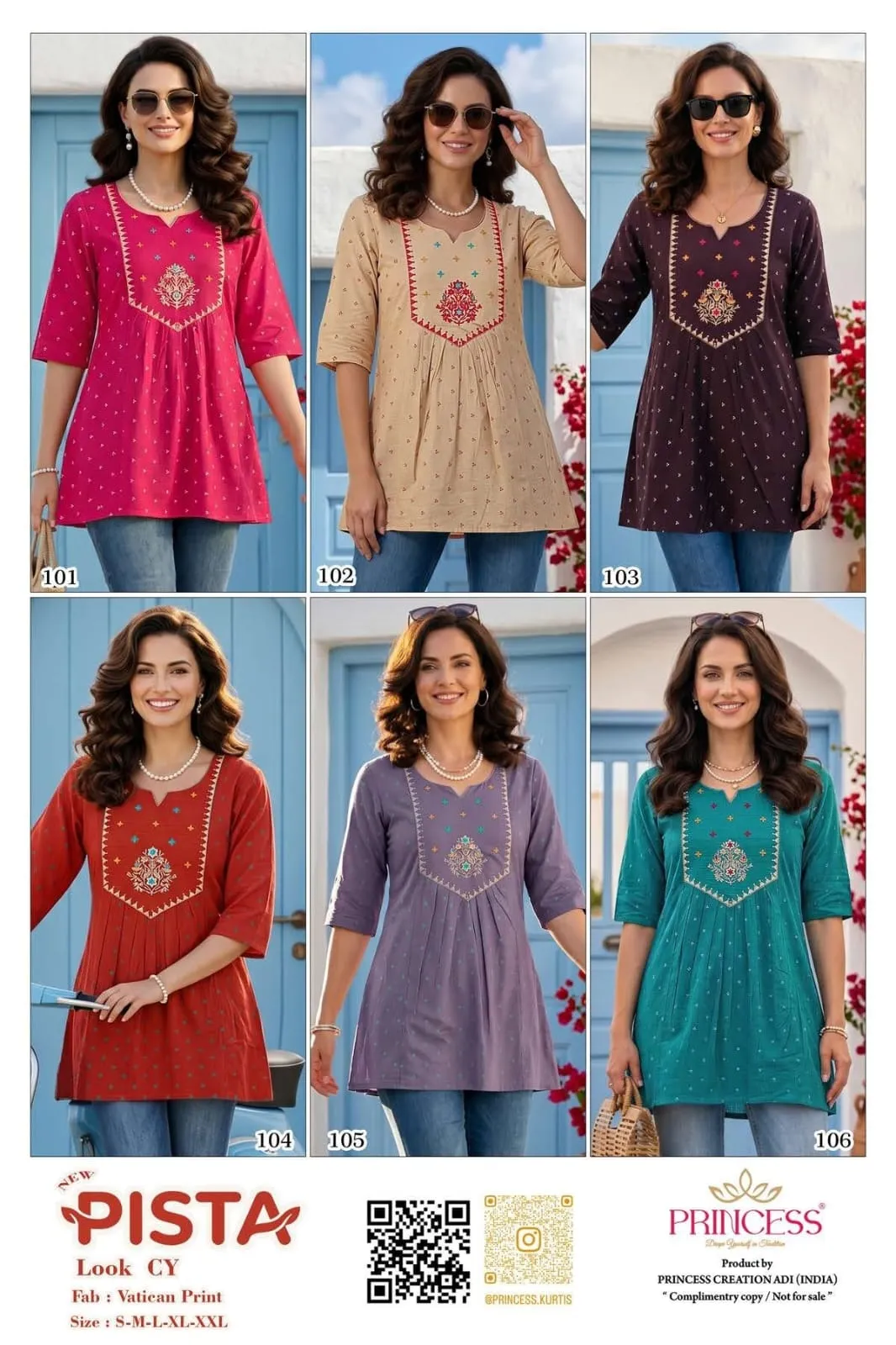Girl's Top Tunic Wholesale Online Dnp Pista