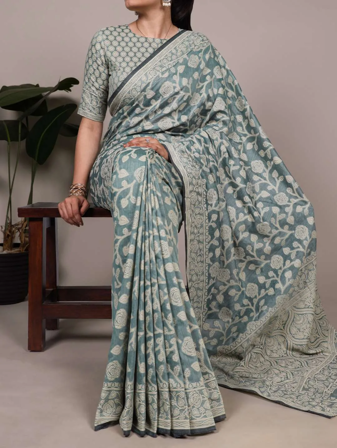 WMN 8004 Cotton Silk Saree Wholesale Supplier Surat Online