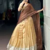 WMN 2010 Kanchipuram Zari Weaving Lehenga Choli Online
