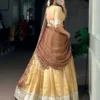 Launching WMN 2010 Kanchipuram Zari Weaving Lehenga Choli Online 2026