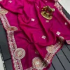 Stylish Karishma Radhe Silk with Foil Gota Work Saree Wholesale Surat Market 2026