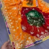 Buy Karishma Jaipuri Georgette Bandhani Printed Saree Wholesale Surat Market 2026