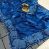 Latest Karishma Fandy Silk Rose Printed Saree Online Surat Market 2026