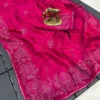 Latest Karishma Fandy Silk Rose Printed Saree Online Surat Market 2026
