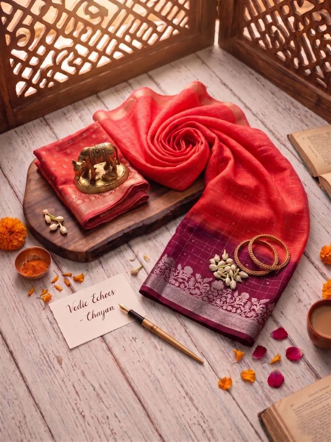 Karishma 3D Georgette Silver Padding Saree Wholesale Supplier Surat