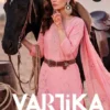 Four Dots Vartika Mal Chanderi Cotton Handworked Dress Material Wholesale