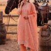 Four Dots Vartika Mal Chanderi Cotton Handworked Dress Material Wholesale