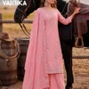 Four Dots Vartika Mal Chanderi Cotton Handworked Dress Material Wholesale