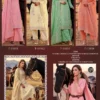 Four Dots Vartika Mal Chanderi Cotton Handworked Dress Material Wholesale