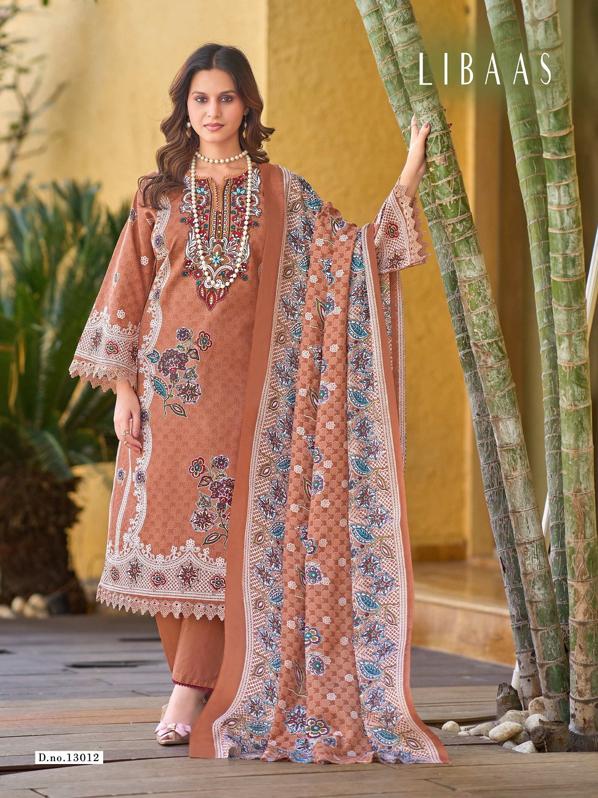 Ganesha Libaas Vol 13 Cotton Digital Printed Dress Material Collection Wholesale