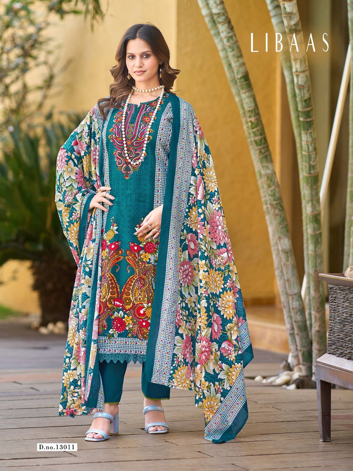 Ganesha Libaas Vol 13 Cotton Digital Printed Dress Material Collection Wholesale