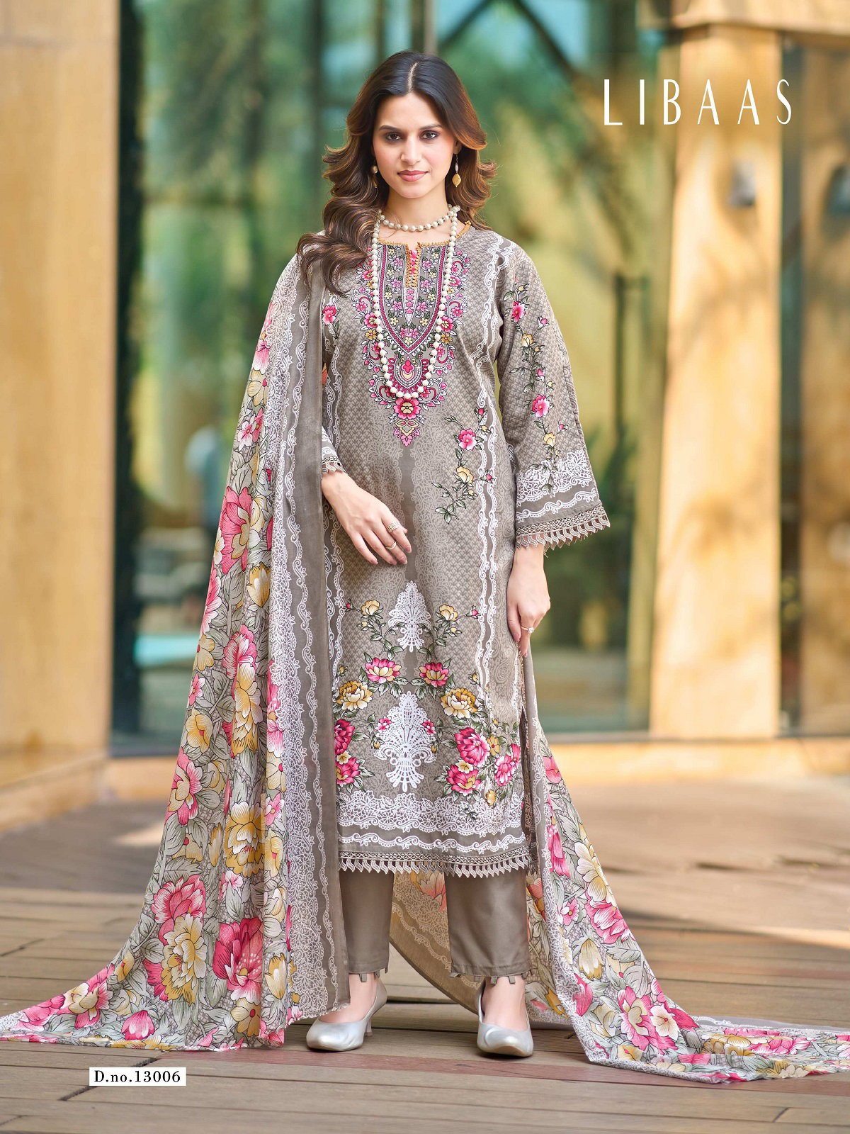 Ganesha Libaas Vol 13 Cotton Digital Printed Dress Material Collection Wholesale