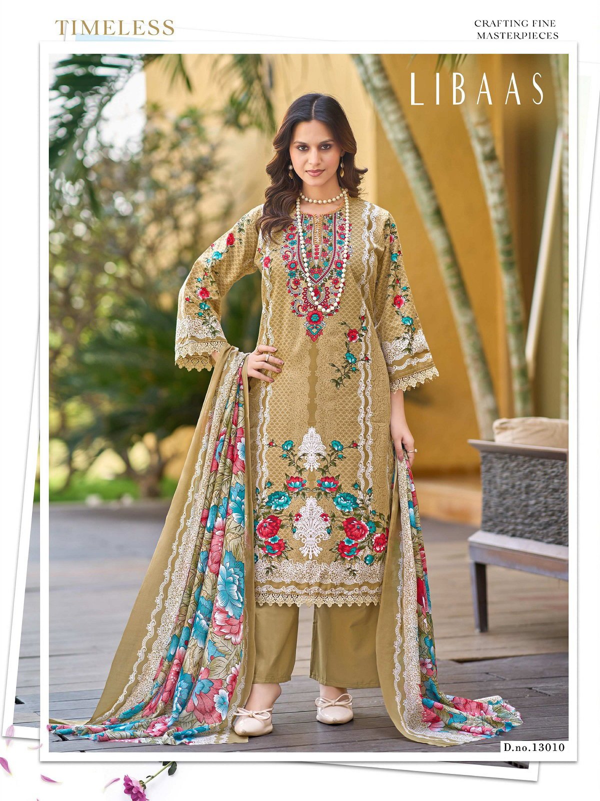 Ganesha Libaas Vol 13 Cotton Digital Printed Dress Material Collection Wholesale