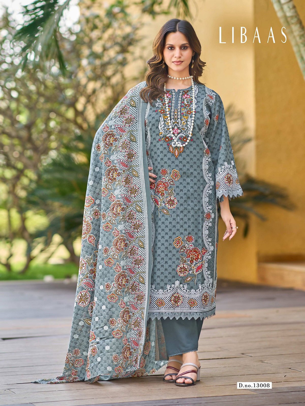 Ganesha Libaas Vol 13 Cotton Digital Printed Dress Material Collection Wholesale