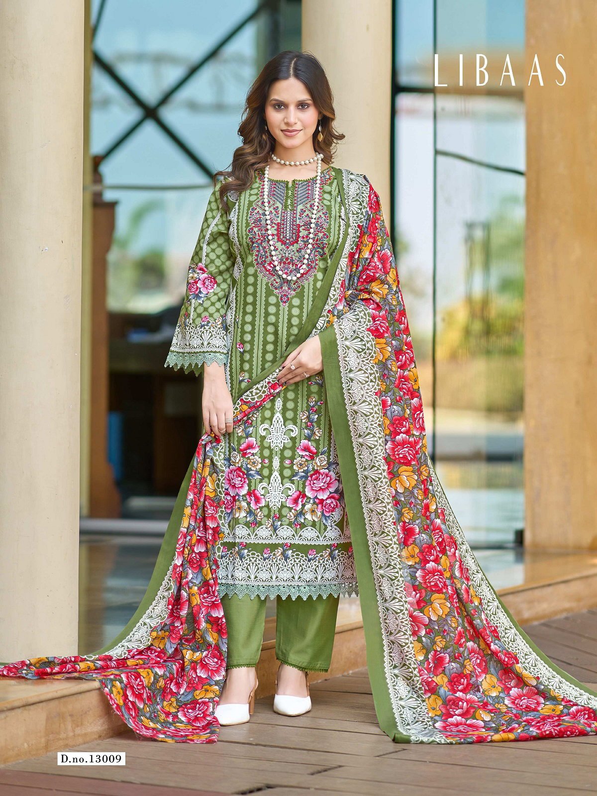 Ganesha Libaas Vol 13 Cotton Digital Printed Dress Material Collection Wholesale