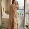 Stylish DKT 5169 Fandy Satin Sequins Work Wedding & Festival Saree 2026