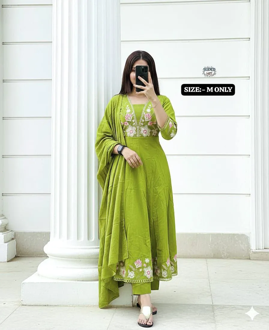 Stylish Laxmy Cotton Embroidery Office & Festival Wear Readymade Dress Wholesale Surat 2026