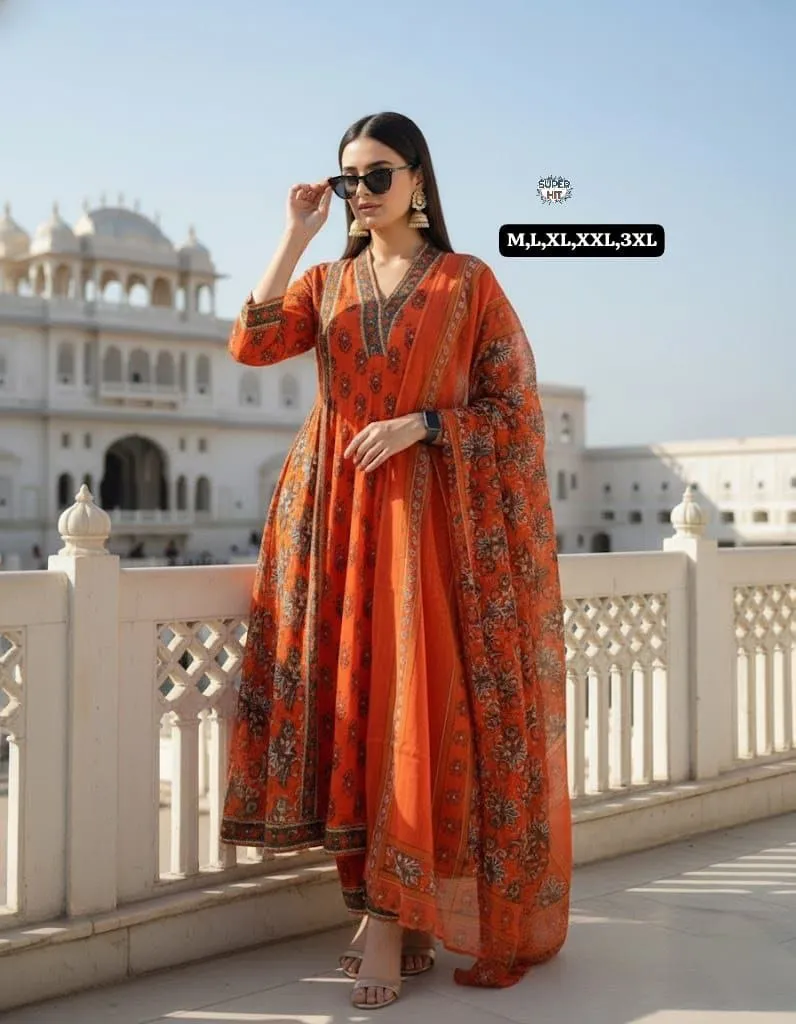 Latest Laxmy Cotton Anarkali Readymade Dress & Gown Wholesale Surat 2026