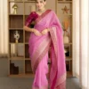 Rani 6093 Lichi Silk Cloth Party Wear Jacquard Saree Wholesale Surat