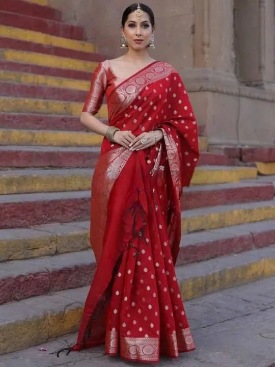 Rani 7000 Lichi Silk Jacquard Party Wear Saree Wholesale Surat