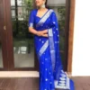 Rani 6066 Lichi Silk Jacquard Festival & Party Wear Saree Wholesale Surat