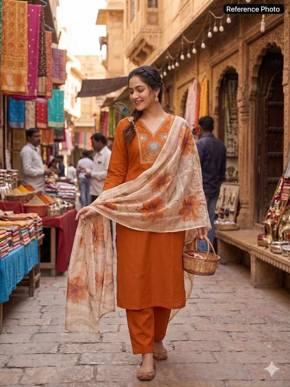 KR 412 Roman Silk Embroidery Work Readymade Dress Wholesale Surat
