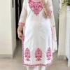 FFD Tesla Embroidery Office Wear Readymade Dress Wholesale Surat