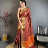 Laxmi 1055 Banarasi Tissue Work Fesival & Wedding Saree Wholesale Surat