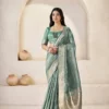 Latest Laxmi 1061 Linan Cotton Silk Weaving Zari Work Saree Wholesale Surat 2026