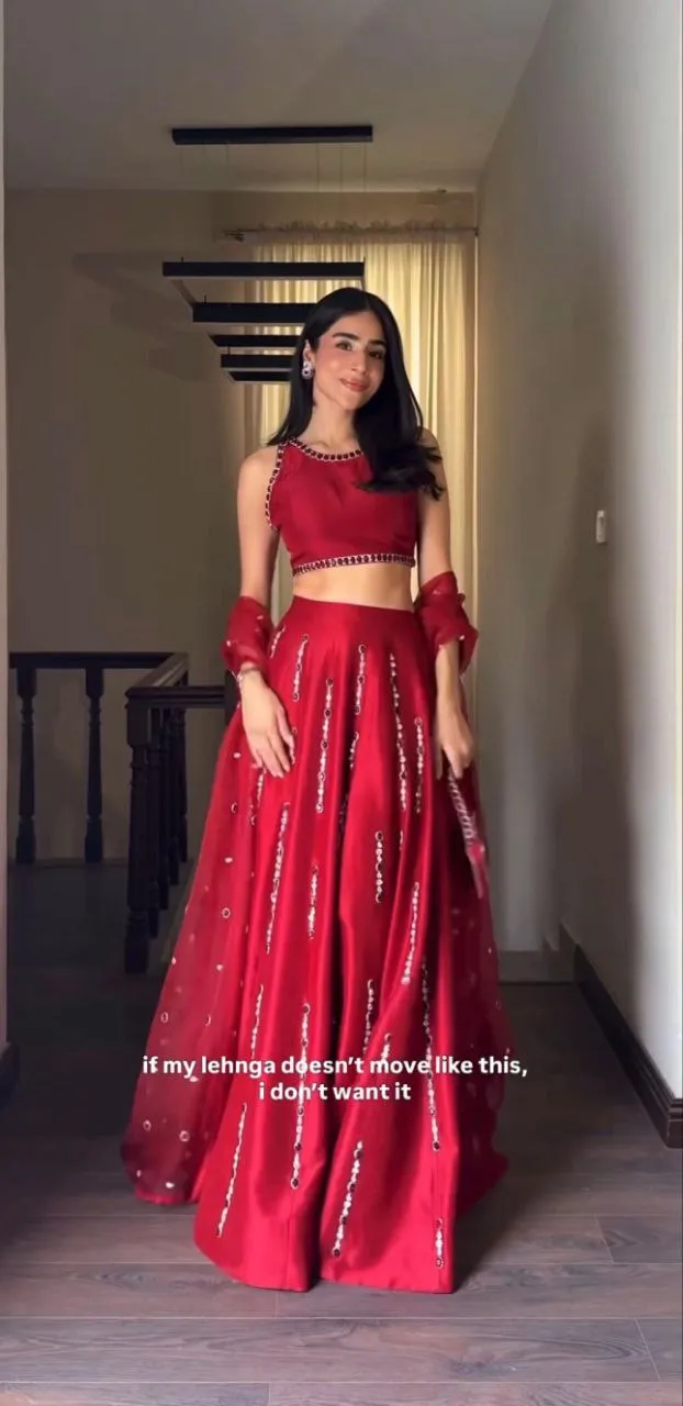 HCR 1119 Malai Satin Silk Embroidery Party Wear Lehenga Choli Wholesale Surat