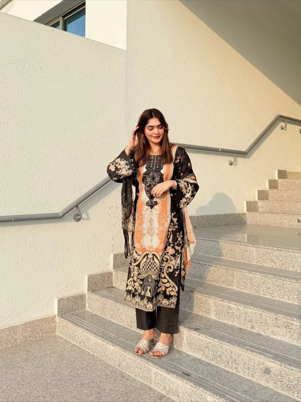 Zarin 47 Cotton Embroidery Festival Readymade Dress Wholesale Surat