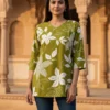 Zarin 64 Simmar Rayon Printed Short Kurti Wholesale Surat