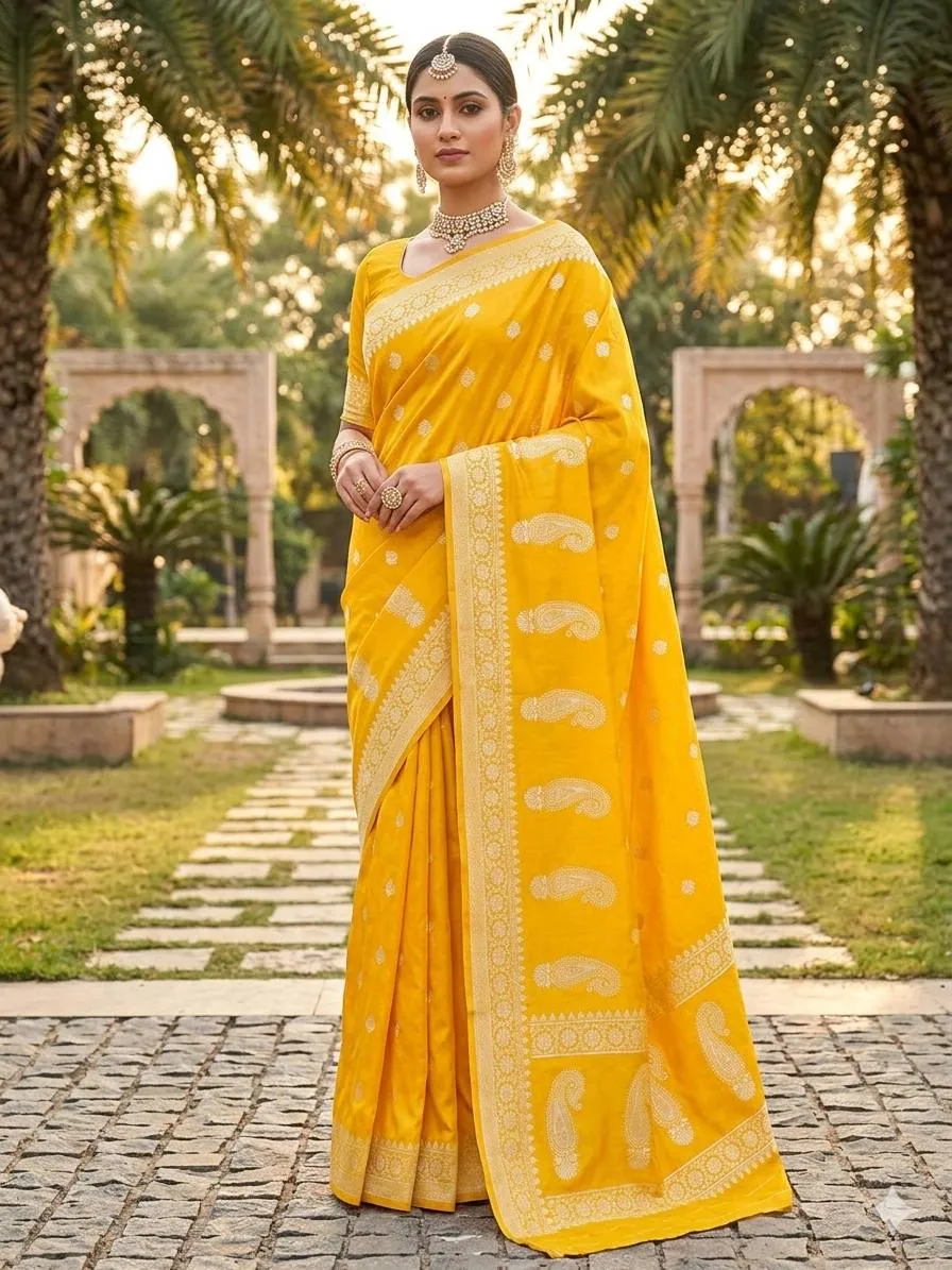 Laxmi 1077 Lichi Silk Wedding Daily Wear Banarasi Saree Wholesale Surat
