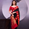WMN 8002 Poly Cotton Kalindi Zari Weaving Work Saree Wholesale Surat