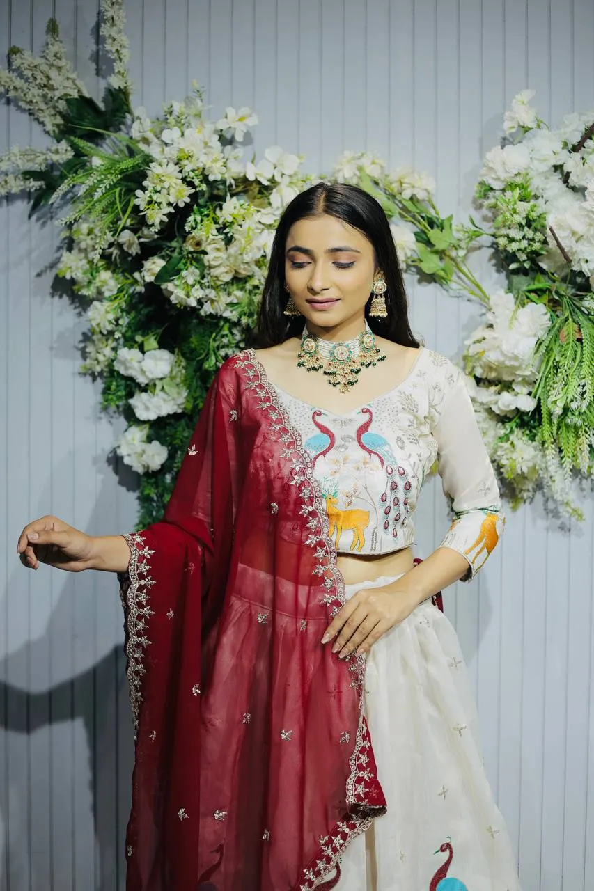 RBC 1116 Tissue Silk Embroidery Festival Lehenga Choli Wholesale Surat