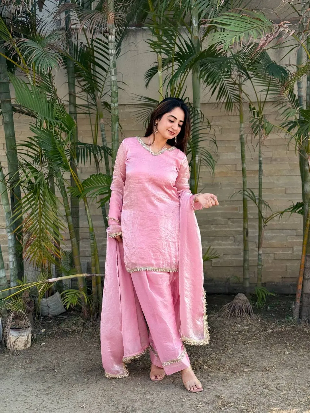 Alia 563 Fendi Satin Silk Hand Made Readymade Dress Wholesale Surat
