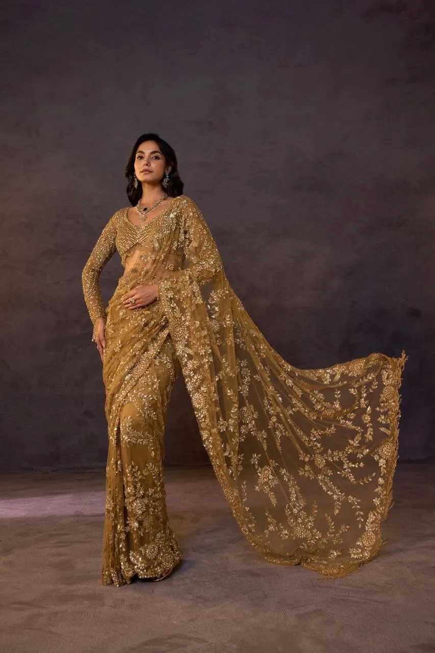 Stylish Tamanna 3472 BollyWood Embroidery Thread Party Wear Saree Wholesale Surat 2026
