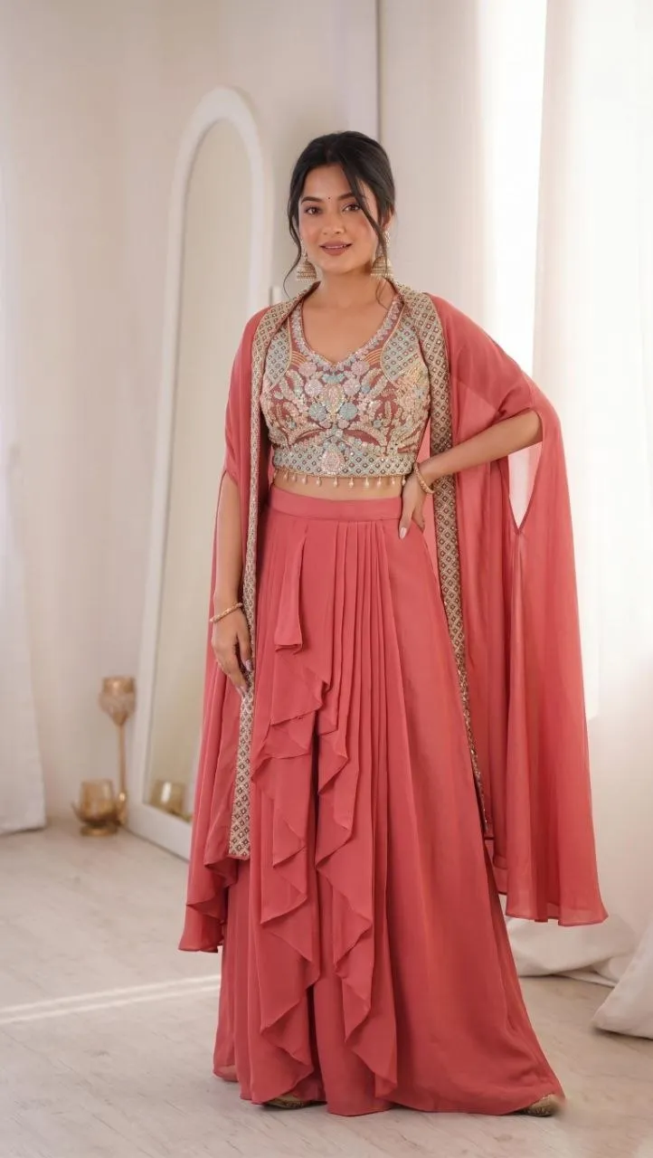 Madhuri 262 Georgette Party Wear Trending In Do Western Wholesal Online Surat