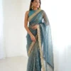 Launching Kiara Lina Viscose Jaquard Butti Silk Festival Saree Wholesale Surat 2026