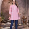AEA 618 Cambric Cotton Printed Office Wear Top Western Wholesale Surat
