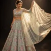 SBD 1614 Tabby Silk Embroidery Wedding Wear Lehenga Choli Wholesale Surat
