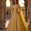SBD 1649 Georgette Mirror Work Wedding & Party Wear Lehenga Choli Wholesale Surat