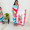 Alia Muslin Printed Readymade Dress Wholesale Surat