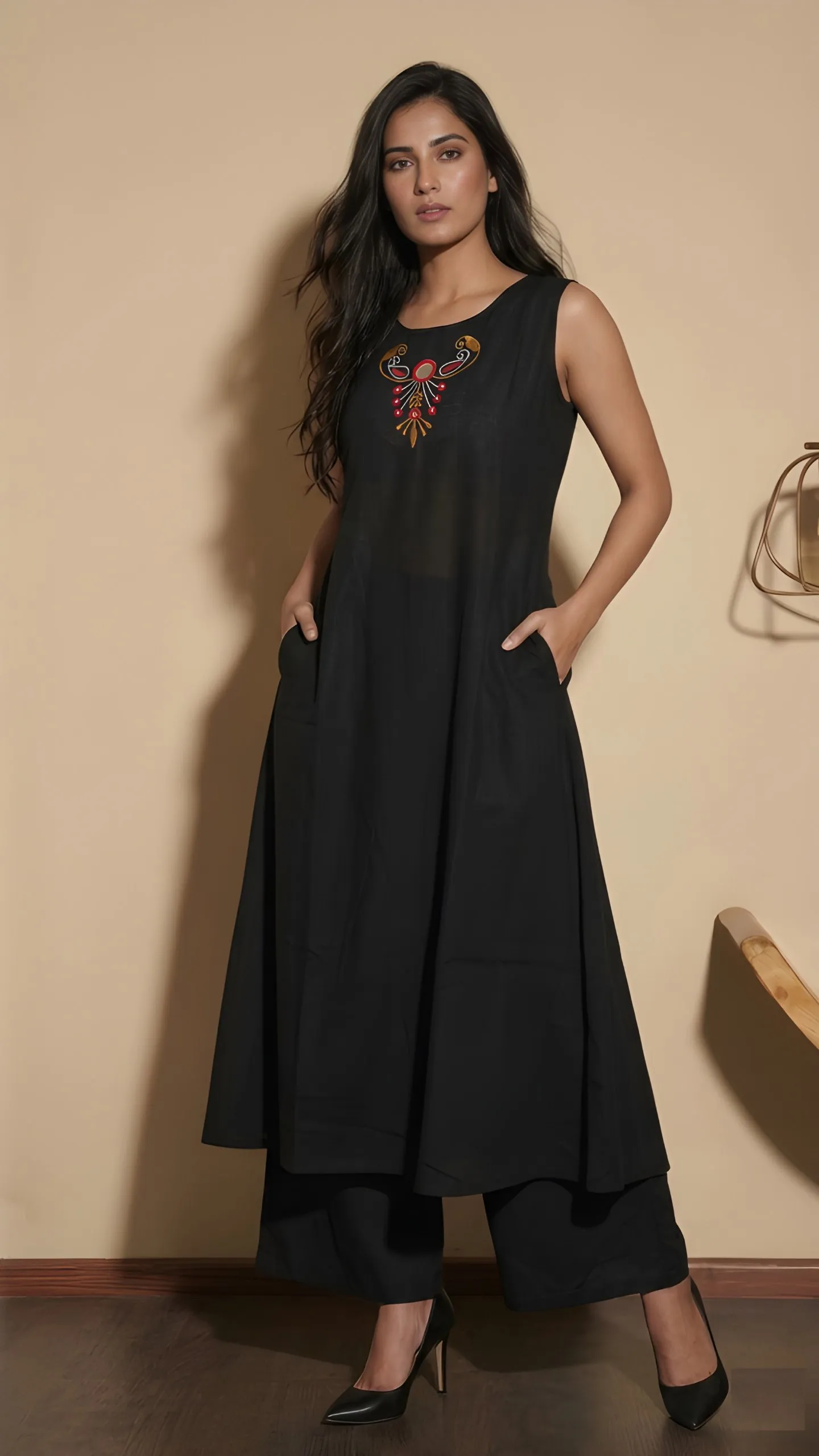 Shiv 2013 Cotton Embroidery Work Co Ord Set Wholesale Surat