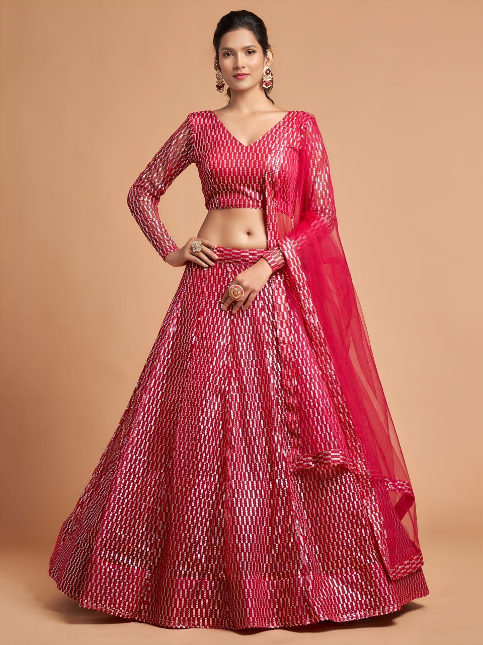 Zeel 7310 Net Zari Embroidery Work Wedding Wear Lehenga Choli Wholesale Surat