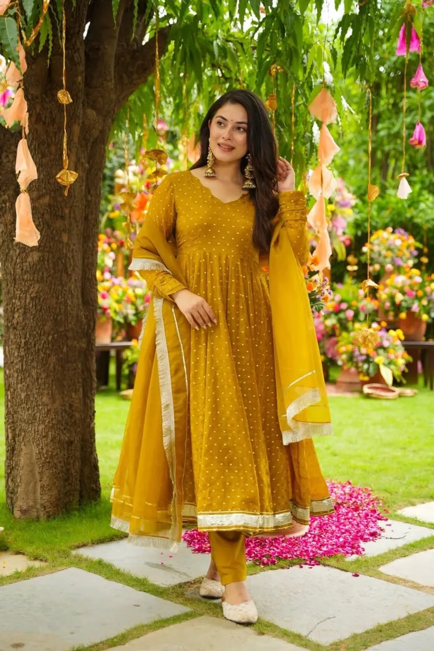LFK 7027 Georgette Printed Festive Anarkali Gown Wholesale Surat