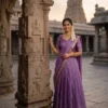 Vally Viscose Georgette Zari Work Festival Lehenga Saree Wholesale Surat