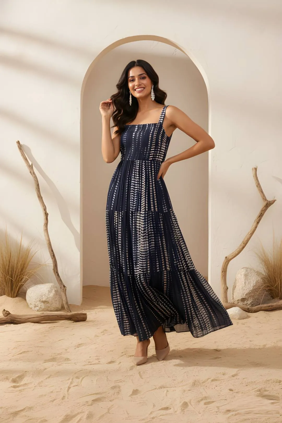 Shiv 360 Georgette Fancy Chain Printed Gown Wholesale Surat