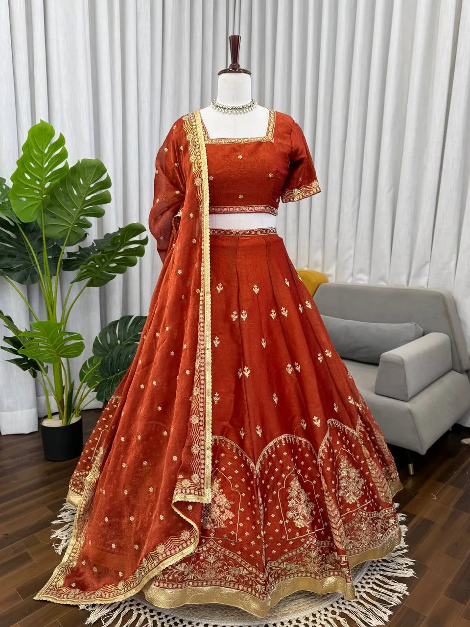 Deepika 394 Krishma Silk Sequnce Work Lehenga Choli Wholesale Surat
